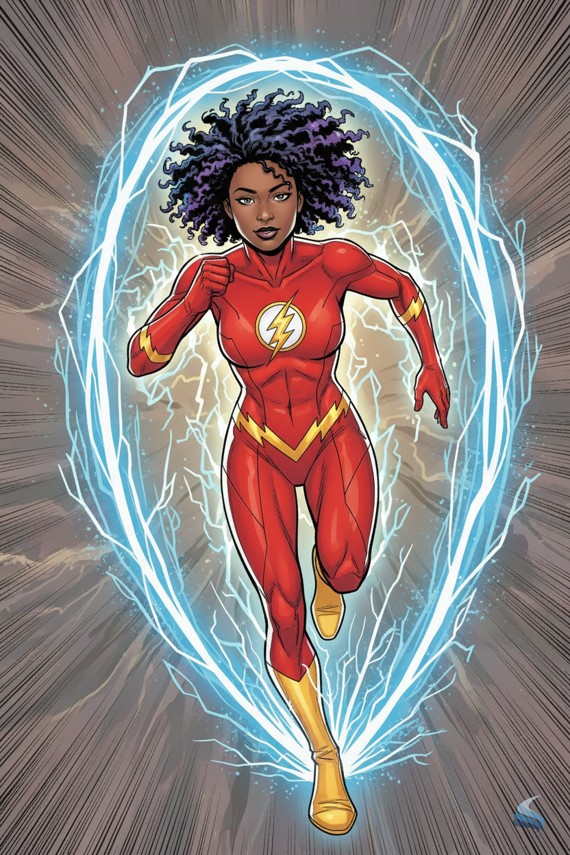 The Flash example result