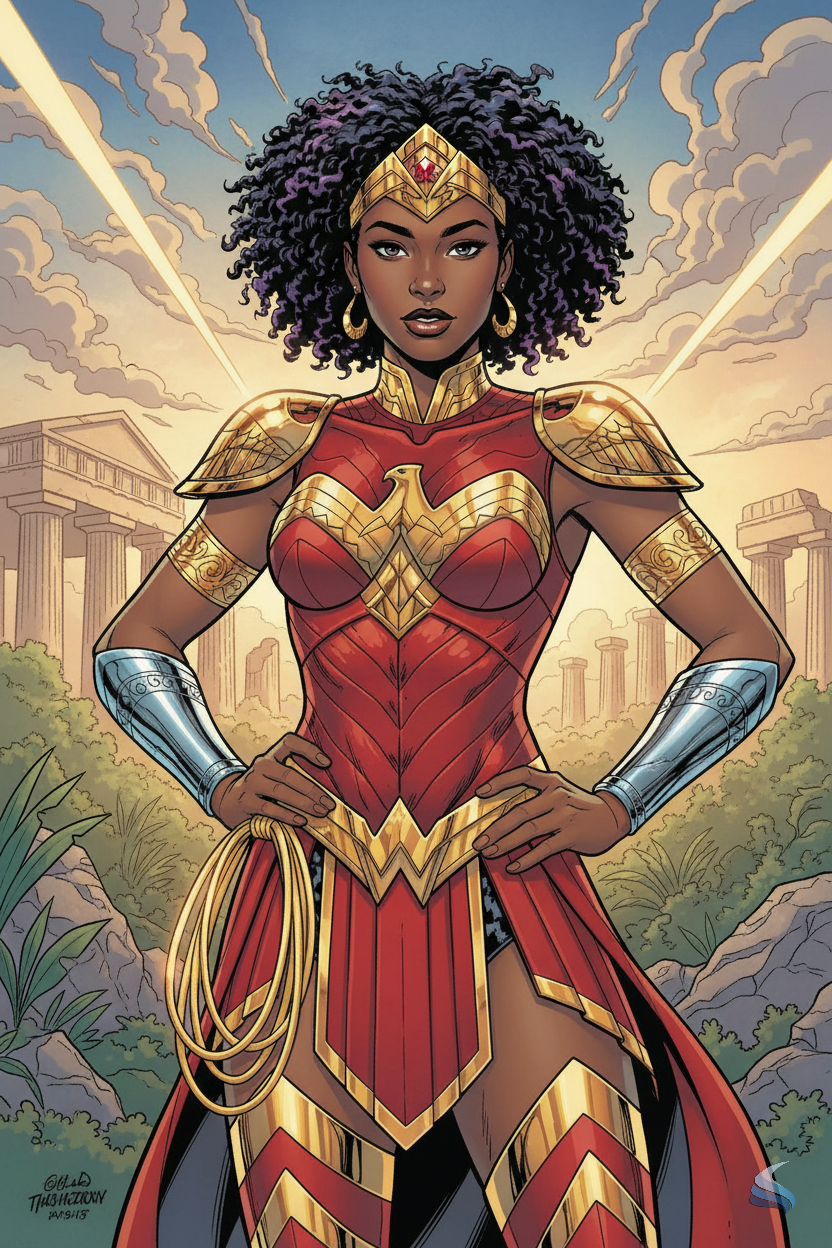 Wonder Woman example result